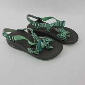 Chaco Z/Cloud 2 Tidal Katydid Green Womens 7 Strappy Water Sandals